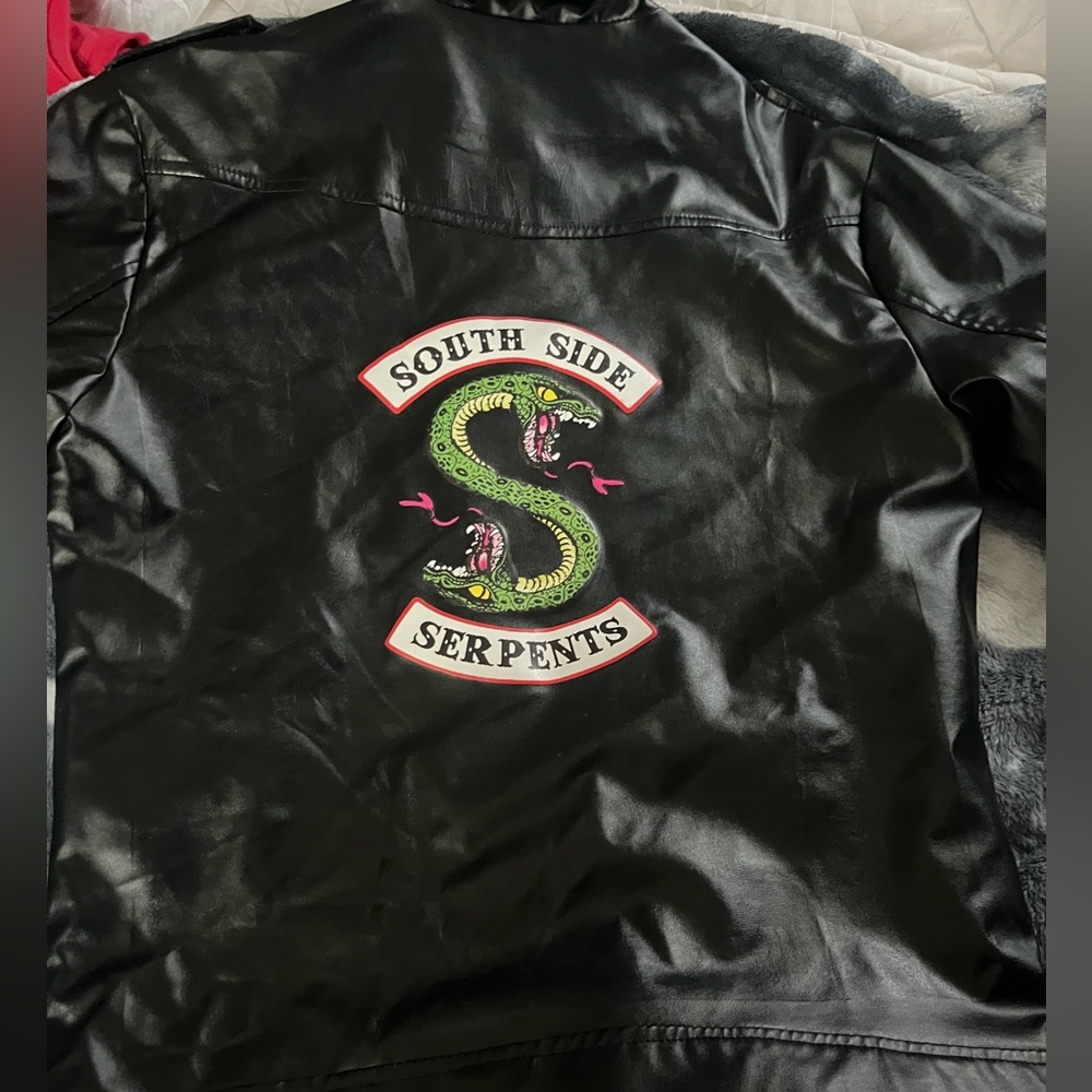 Pleather Riverdale Southside Serpents Jacket